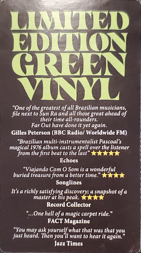 Hermeto Pascoal & Hermeto Pascoal & Grupo Vice Versa : Viajando Com O Som (The Lost '76 Vice-Versa Studio Session) (LP, Album, Ltd, RE, Gre)