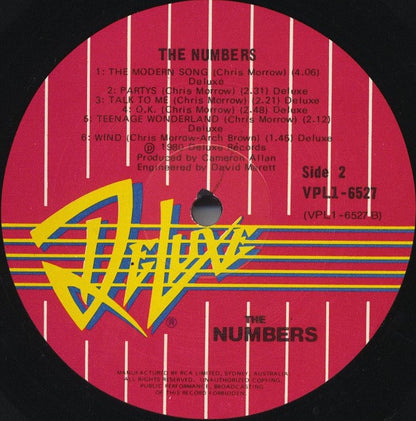 The Numbers : The Numbers (LP, Album)