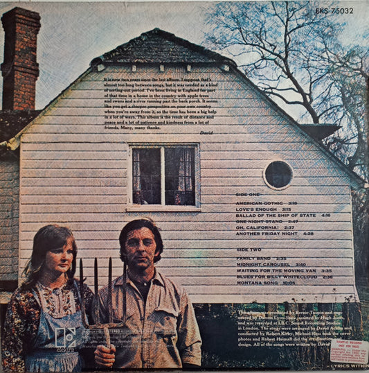 David Ackles : American Gothic (LP, Album)