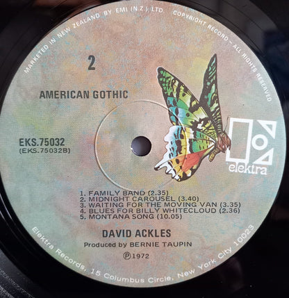 David Ackles : American Gothic (LP, Album)