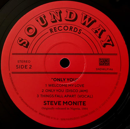 Steve Monite : Only You (LP, Album, RE, RM)