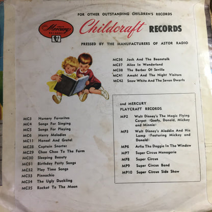 The Hugo Peretti Orchestra : Jack And The Beanstalk (10")