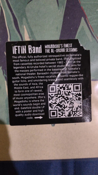 Iftin Band : Mogadishu's Finest: The Al​-​Uruba Sessions (2xLP, Comp)