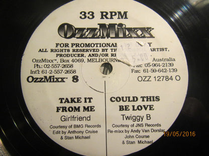 Various : OzzMixx 8 (12", Promo)