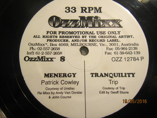 Various : OzzMixx 8 (12", Promo)