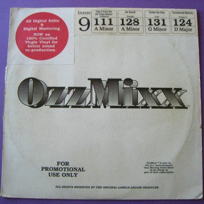 Various : OzzMixx 9 (12", Promo)