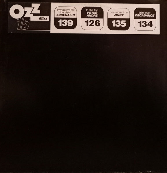Various : OzzMixx 15 (3x12", Promo)