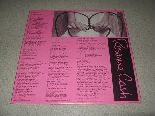 Rosanne Cash : Rhythm And Romance (LP, Album)