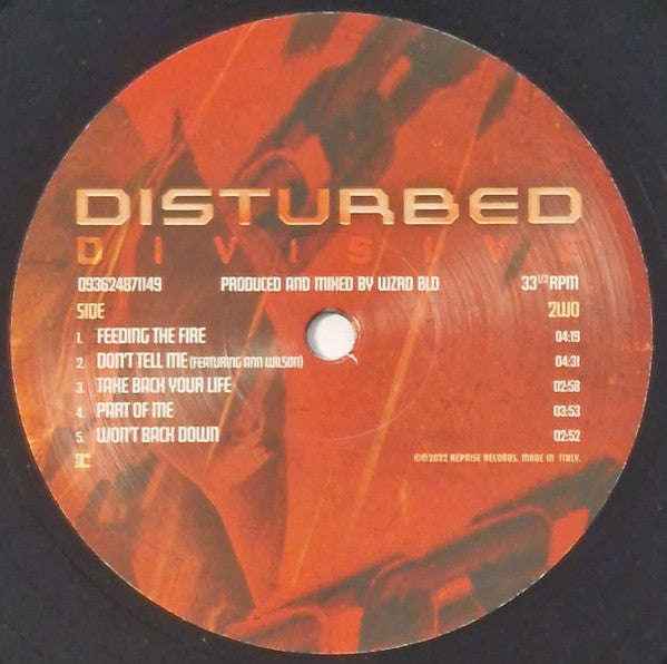 Disturbed : Divisive  (LP, Album)