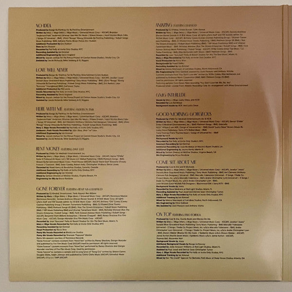 Mary J. Blige : Good Morning Gorgeous (2xLP, Album, Dlx, Cle)