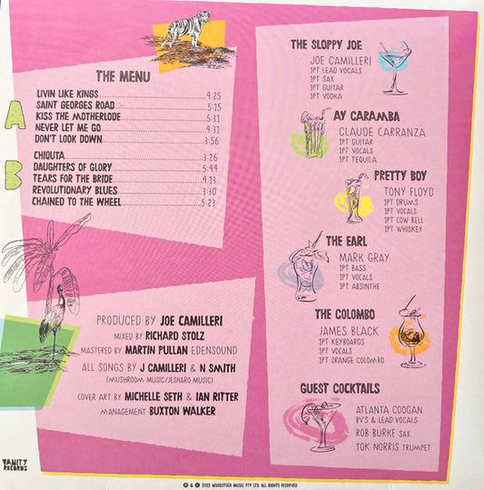 The Black Sorrows : Live From The Shangri-La (LP, Ltd, Num, Pin)