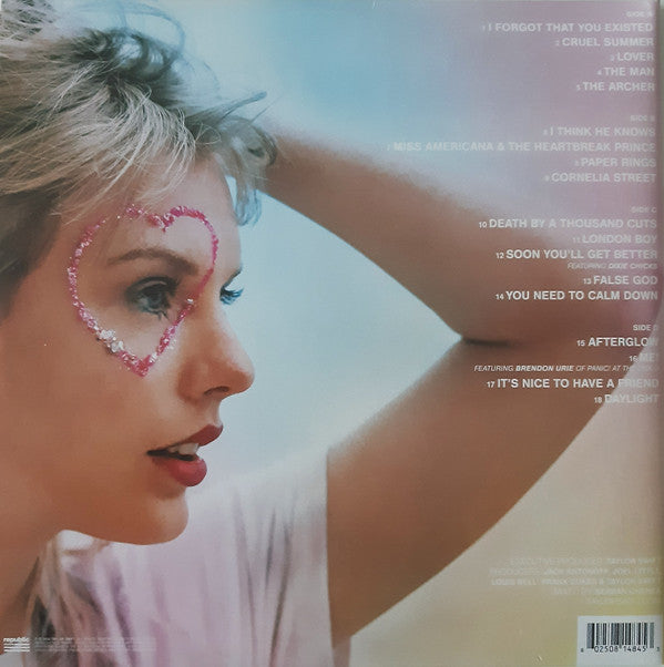 Taylor Swift : Lover (LP, Pin + LP, Blu + Album, RE)