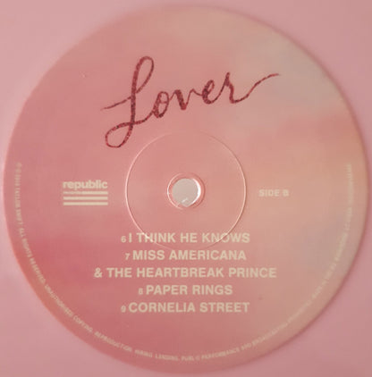 Taylor Swift : Lover (LP, Pin + LP, Blu + Album, RE)