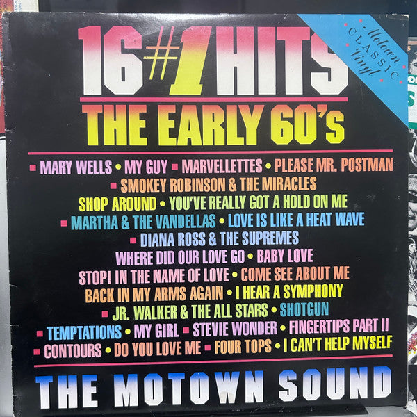 Various : 16 #1 Hits From The Early 60's (LP, Comp)
