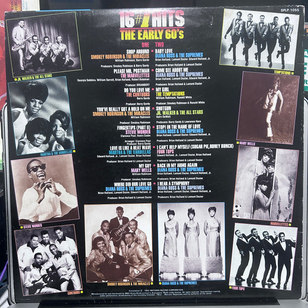 Various : 16 #1 Hits From The Early 60's (LP, Comp)