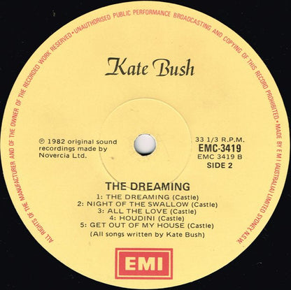 Kate Bush : The Dreaming (LP, Album)