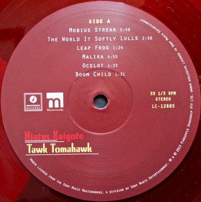 Hiatus Kaiyote : Tawk Tomahawk (LP, Album, Dlx, Ltd, RE, Red + 7", Album, Single)