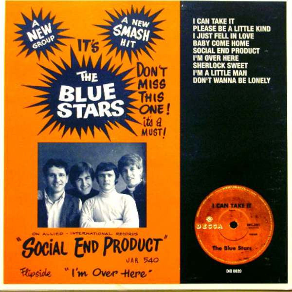 The Blue Stars : The Bluestars (LP, Comp, Mono, Unofficial)