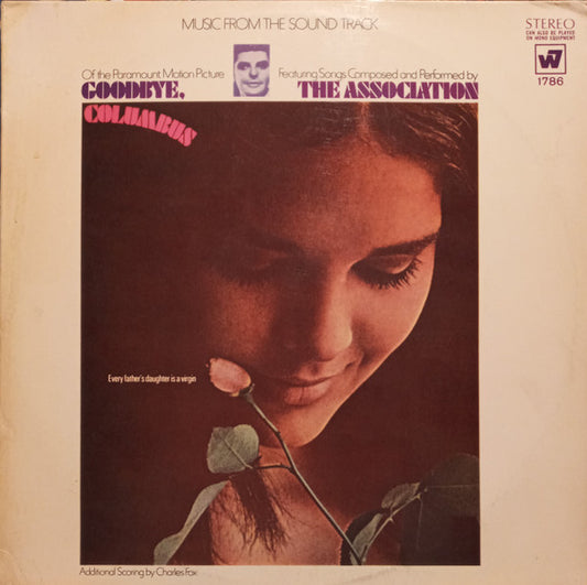 The Association (2) / Charles Fox : Music From The Sound Track Of The Paramount Motion Picture "Goodbye, Columbus" (LP, Album)