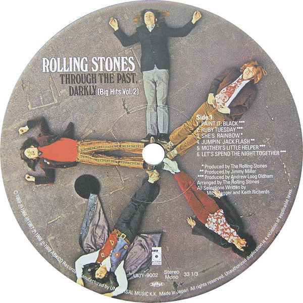 The Rolling Stones : Through The Past, Darkly (Big Hits Vol. 2) (LP, Comp, RE, RM, 200)