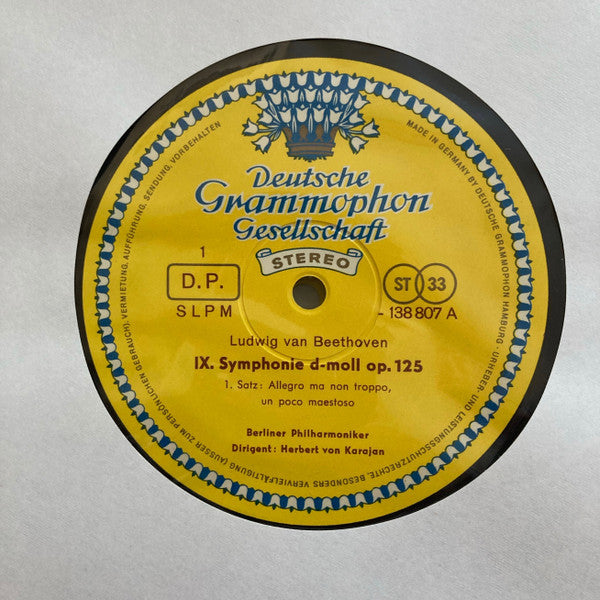 Ludwig van Beethoven, Berliner Philharmoniker, Herbert von Karajan : Symphonien 8 & 9 (2xLP, Album + Box)
