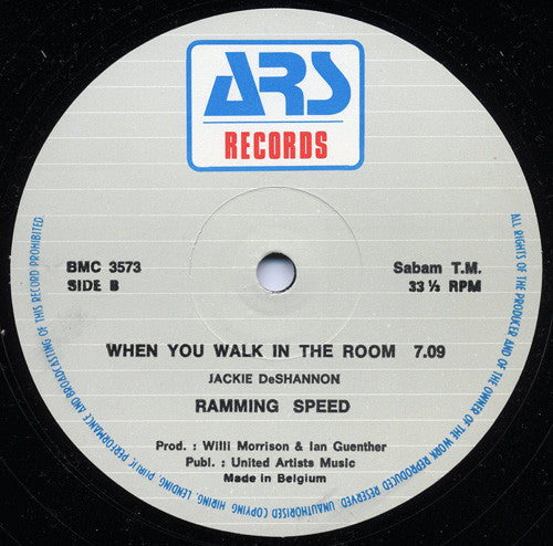 Ramming Speed : When You Walk In The Room (12")