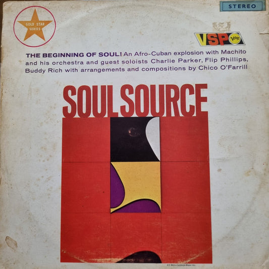 Machito And His Orchestra : Soul Source (LP, RE)