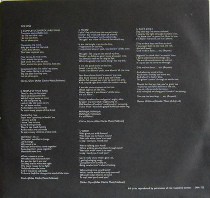 Allan Clarke : Headroom (LP, Album)