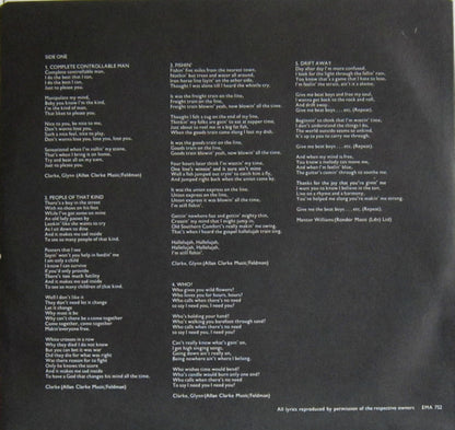 Allan Clarke : Headroom (LP, Album)
