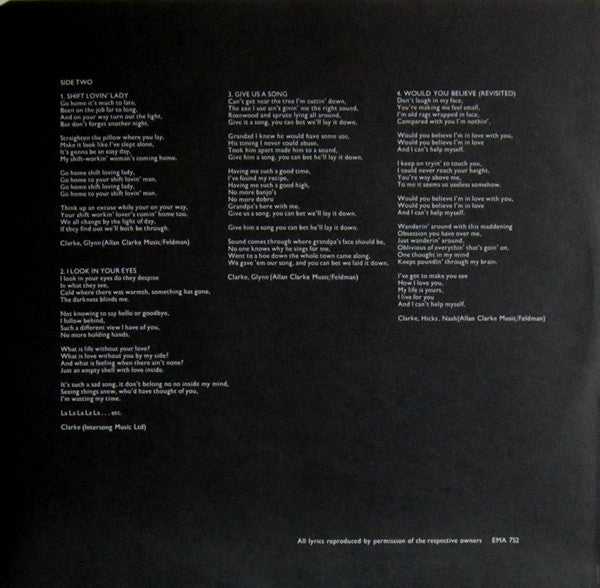 Allan Clarke : Headroom (LP, Album)