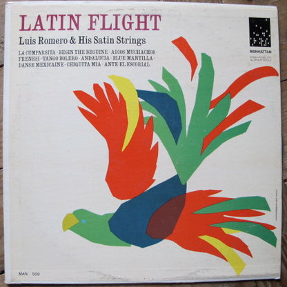 Luis Romero & His Satin Strings : Latin Flight (LP)