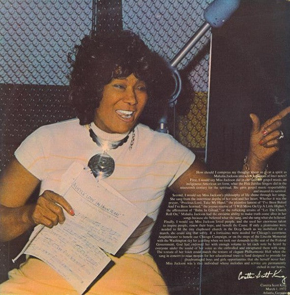 Mahalia Jackson : The Great Mahalia Jackson (2xLP, Comp, Gat)