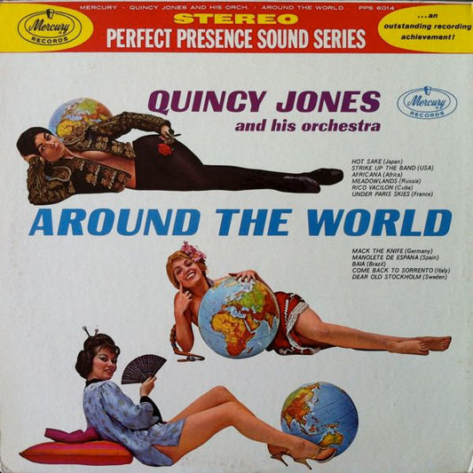 Quincy Jones And His Orchestra : Around The World (LP, Album, Gat)