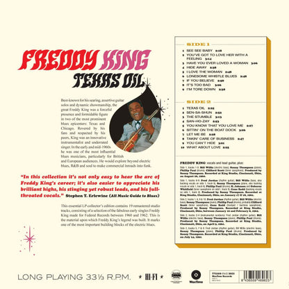 Freddie King : Texas Oil: Federal Recordings 1960-1962 (12", Comp, Ltd, 180)