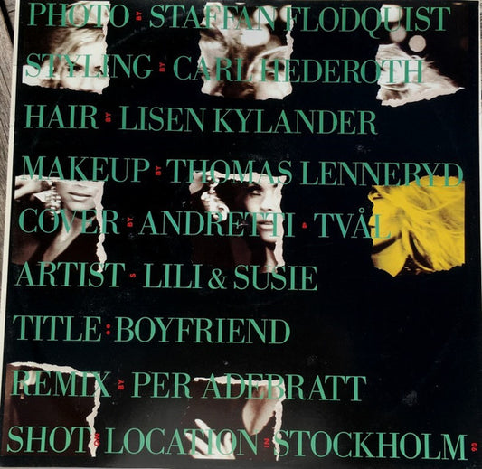 Lili & Sussie : Boyfriend (12", Single)