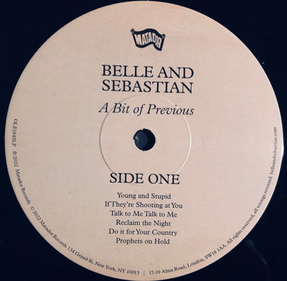 Belle & Sebastian : A Bit Of Previous (LP, Album, GZ )