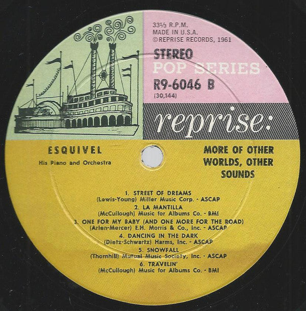 Esquivel And His Orchestra : More Of Other Worlds, Other Sounds (LP, Album)