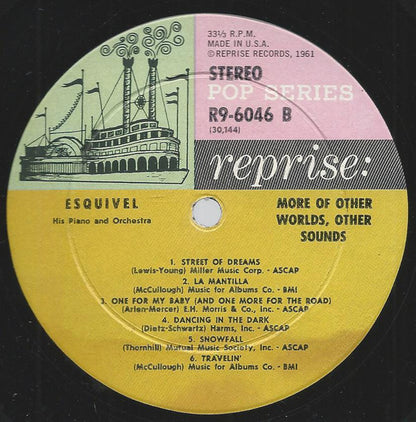 Esquivel And His Orchestra : More Of Other Worlds, Other Sounds (LP, Album)