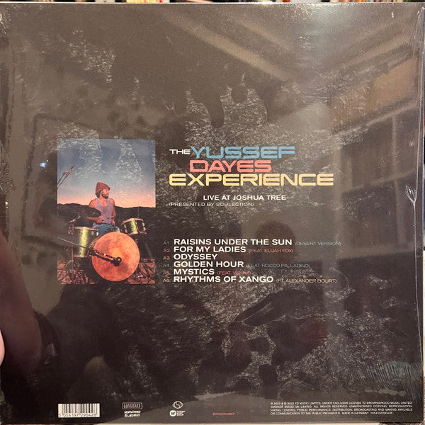 The Yussef Dayes Experience : Live At Joshua Tree (Presented By Soulection) (12", S/Sided, EP)