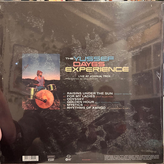 The Yussef Dayes Experience : Live At Joshua Tree (Presented By Soulection) (12", S/Sided, EP)