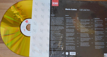 Maria Callas : Life And Art (Laserdisc, 12", Mono, PAL, gat)