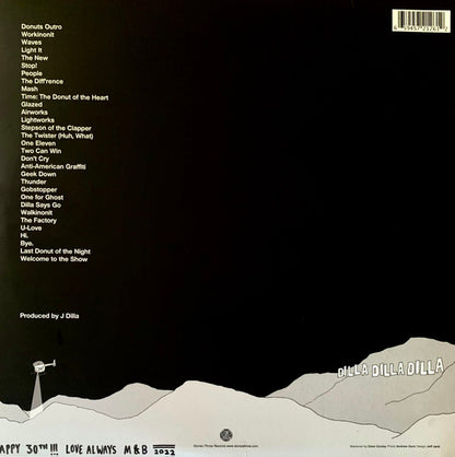 J Dilla : Donuts (2x12", Album, RE)