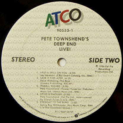 Deep End (5) : Live! (LP, Album, SP )