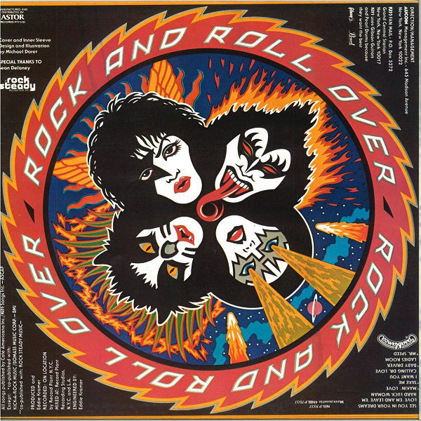 Kiss : Rock And Roll Over (LP, Album)