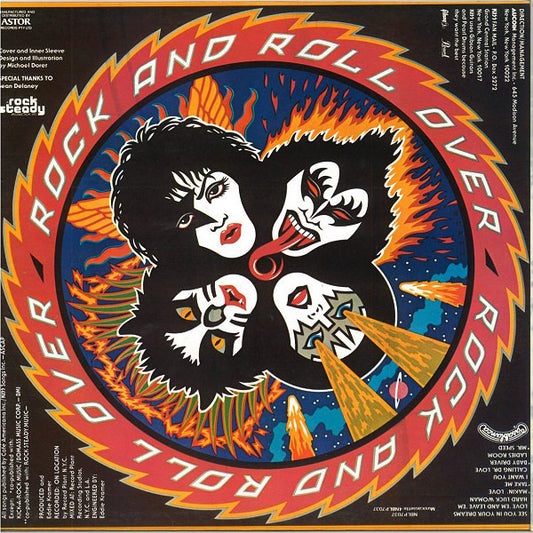 Kiss : Rock And Roll Over (LP, Album)