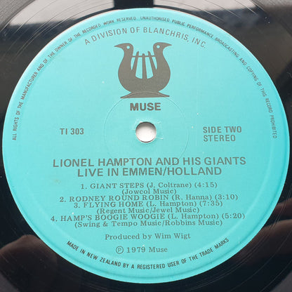 Lionel Hampton : Lionel Hampton And His Giants Live In Emmen/Holland (LP)