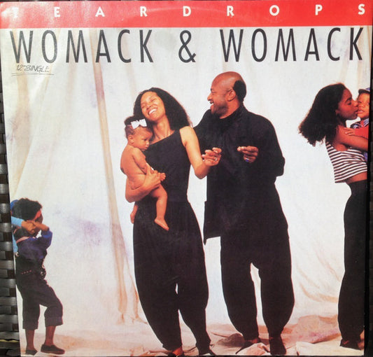 Womack & Womack : Teardrops (12", Single, Ltd)