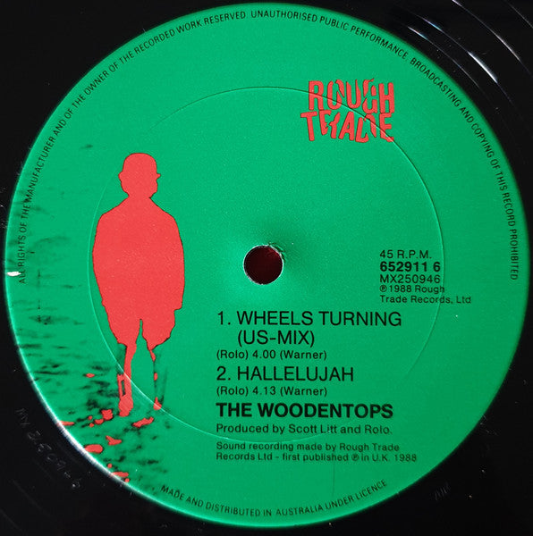 The Woodentops : Wheels Turning (12", Single)