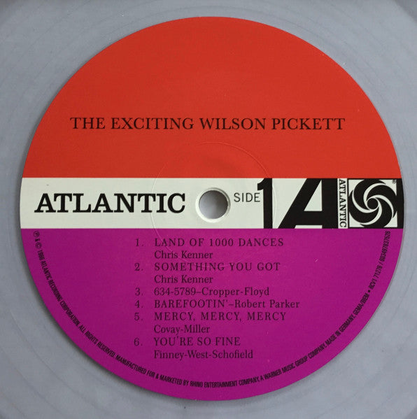 Wilson Pickett : The Exciting Wilson Pickett (LP, Album, Mono, Ltd, RE, Cry)