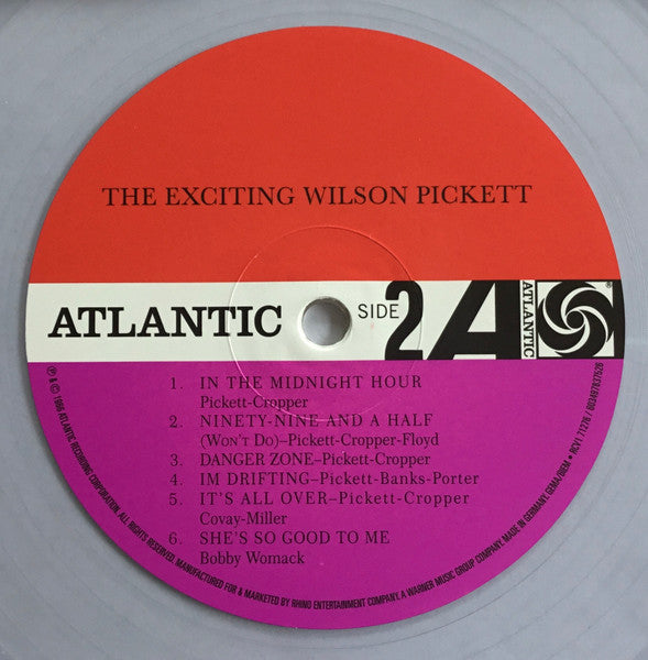 Wilson Pickett : The Exciting Wilson Pickett (LP, Album, Mono, Ltd, RE, Cry)